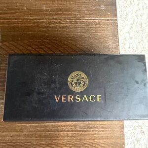 Versace Black Box with Gold Medusa Emblem